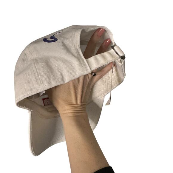 Coca-Cola Logo White Baseball Hat Unisex Men's Women's Adjustable - Picture 3 of 4